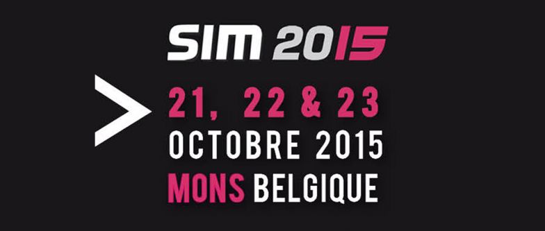 SIM 2015 //  21- 23 october 2015  // BELGIUM