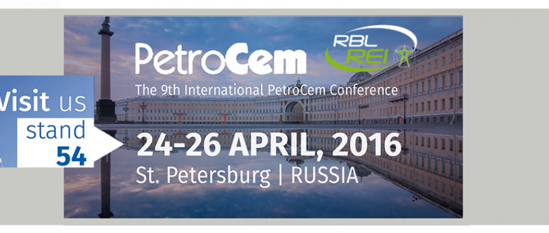 PETROCEM 2016 // April 24 to 26 - 2016 // St. Petersburg