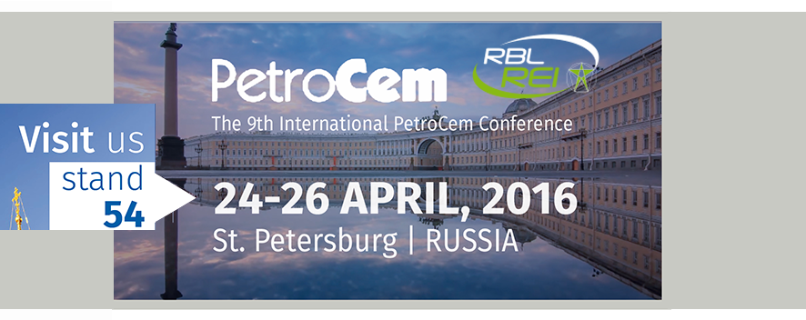 PETROCEM 2016 // du 24 au 26 Avril 2016 // St. Petersbourg