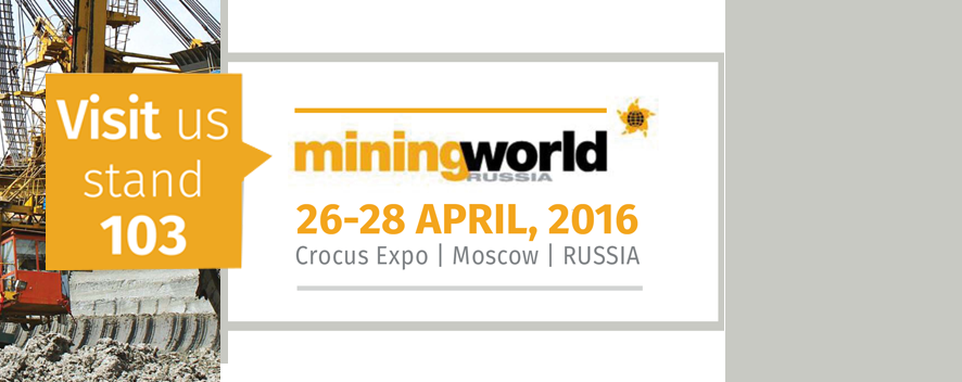 MININGWORLD 2016 // April 26 to 28 - 2016 // MOSCOW