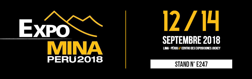 EXPOMINA 2018 // From 12 to 14 September 2018 // Lima - Peru